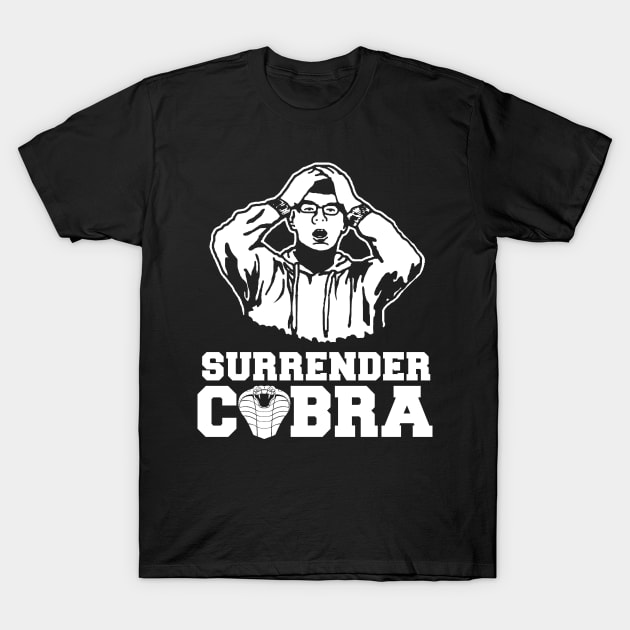 SURRENDER COBRA T-Shirt by thedeuce